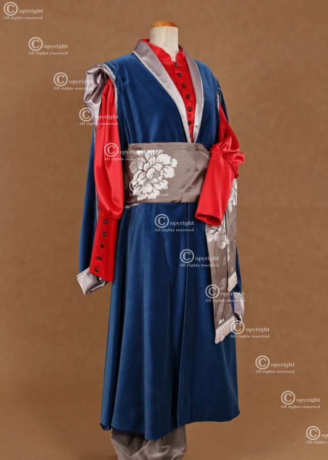 Kontusz szlachecki z szalowym kołnierzem EKOMOD